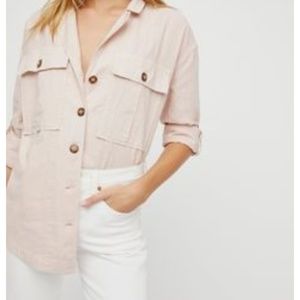 Free People Button Up